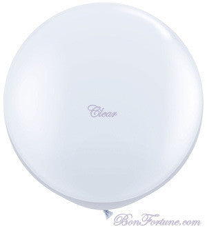 Giant Round Balloon-Clear