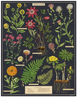Vintage Style Puzzle-Herbarium