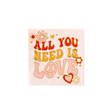 LUV1039 - Occasions by Shakira - All you Need is Love Napkin