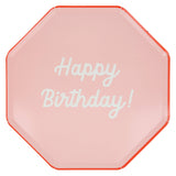 Mixed Happy Birthday Dinner Plates