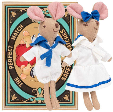 LEVLOVS KEY WEST SAILOR MICE IN A BOX