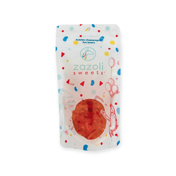 Bubbly Champagne Gummy Fun Bears