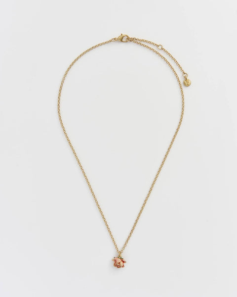 FABLE Rose Bud Pendant Necklace