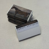 Vintage Style Brown Horse Match Box