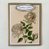 Cards, Wedding, Anniversary: Love Dove with Rose