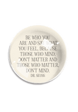 Be Who You Are Crystal Dome Paperweight // Min. Case of 2