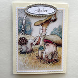 Greeting Cards-Easter, Spring, Mother's Day: Bunnies in Boat