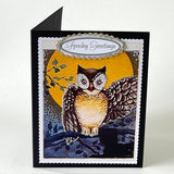 Cards Halloween: Witch Rides