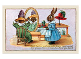 Joyful Easter Postcard Box - 36 Unique Vintage Postcards