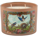 Blue Swallows Candle