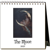 The Moon 2027 Desk Calendar