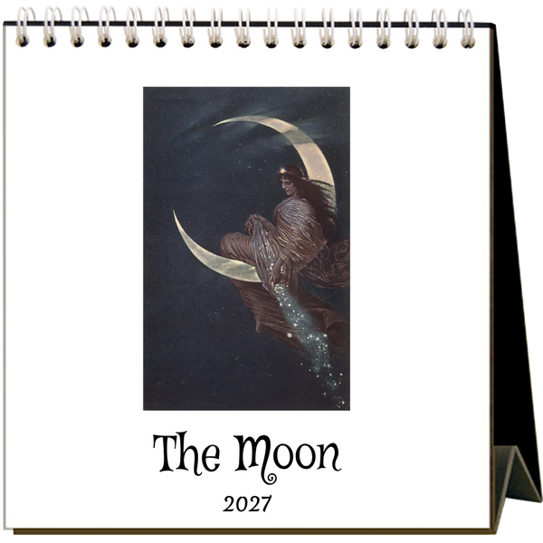 The Moon 2027 Desk Calendar
