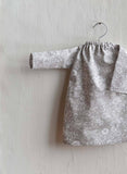 Doll Dress – Liberty Floral Oat