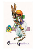 Joyful Easter Postcard Box - 36 Unique Vintage Postcards