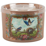 Blue Swallows Candle
