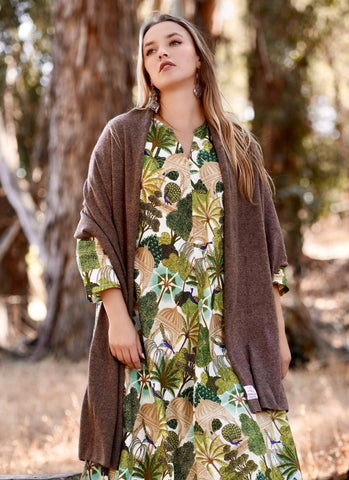 Cashmere Scarf/ Wrap Mocha