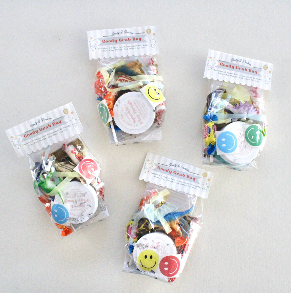 Mini Goody Grab Bag Kids Party Favor Candy Toys (Boy) Bon Fortune