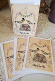 Mini Greeting Card Wedding Anniversary Happily Ever After