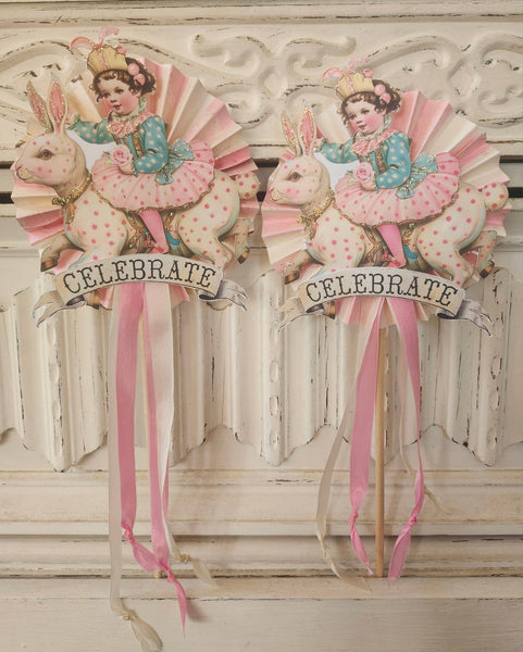 Wand Bunny Ride Celebrate Glitter
