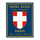 Bonjour Paris - Travel Label Sticker Box