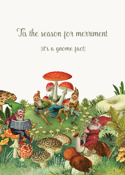 Tis the season for merriment • 5x7 Holiday Greeting Card