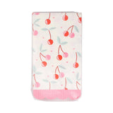 PLNP714 - Cherries Fringe Scallop Guest Napkin