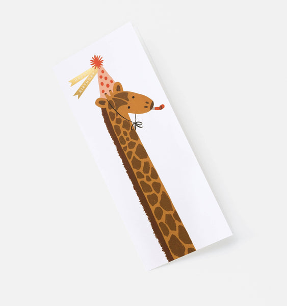 Birthday Giraffe No. 10 Card