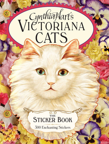 Cynthia Hart's Victoriana Cats: The Sticker Book: Hardcover