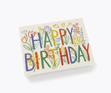 Brushstroke Birthday Card