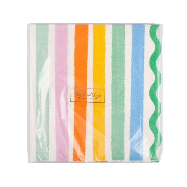 FST1138 - Fiesta Striped Cocktail Napkin