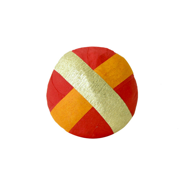 Mini Surprise Ball - Gold Metallic Stripe - Assorted Colors