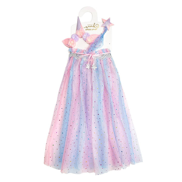 Purple Unicorn Dress Up Kit - Dress Up - Kids Gift - Pretend