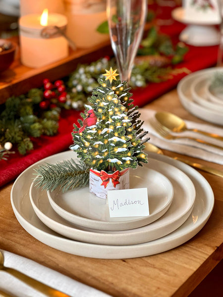 Merry Mini Tree (10 Mini Pop-up Greeting Cards)