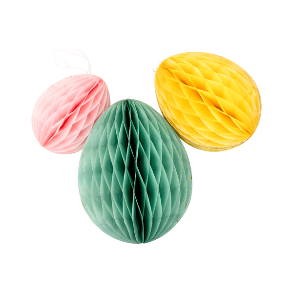 VES1008 - Vintage Easter honeycomb eggs