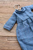 Harbor Check Linen Dress