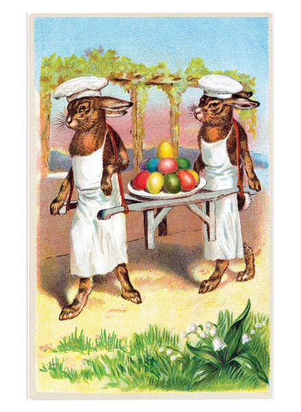 Joyful Easter Postcard Box - 36 Unique Vintage Postcards