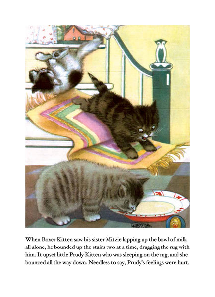 Kittens And Puppies- Children's Picture Book-Vintage
