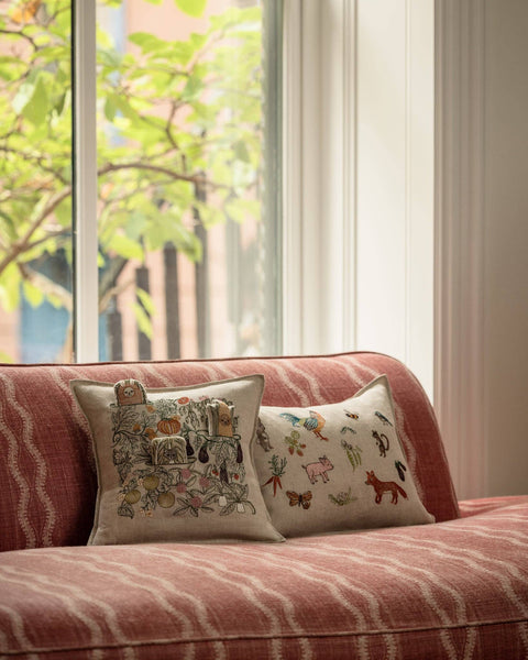 Garden Gathering Pillow: Cover Only