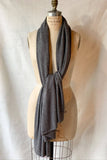 Cashmere Scarf/Wrap Charcoal