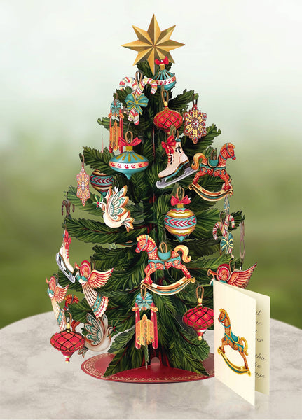 Christmas Tree (6 Pop-up holiday Greeting Cards)