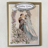 Cards, Wedding, Anniversary: Love Dove with Rose