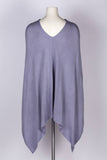 Cashmere Poncho Lavender