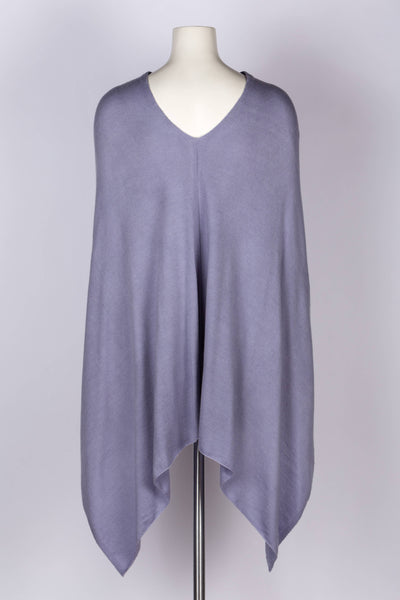Cashmere Poncho Lavender