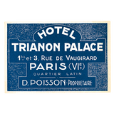 Bonjour Paris - Travel Label Sticker Box