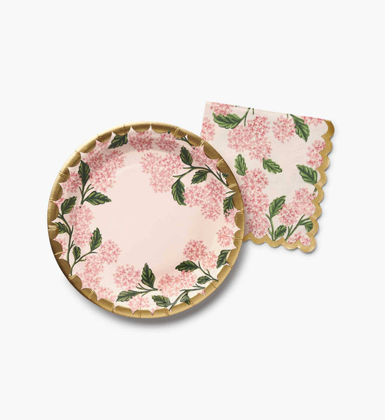 Pink Hydrangea Cocktail Napkins