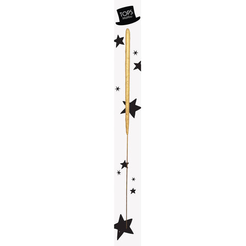 Wish 6.75" Sparkler - Top Hat Party - Gold