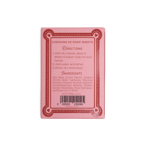 Paper Soap – Valentine Edition Rose