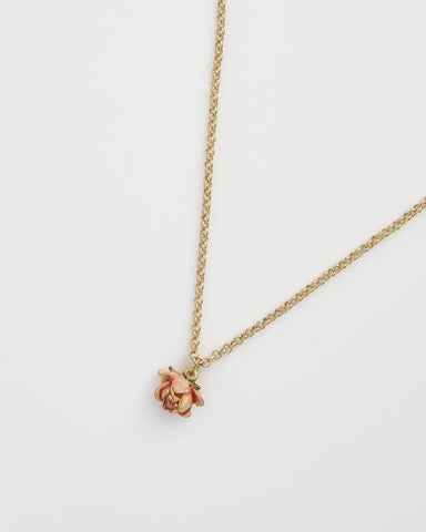 FABLE Rose Bud Pendant Necklace