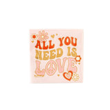 LUV1039 - Occasions by Shakira - All you Need is Love Napkin