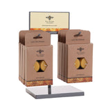 Pure Beeswax Tea Lights: Case of 6 Packs (8)